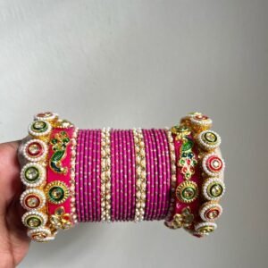 Rajistani Bangles One Hand